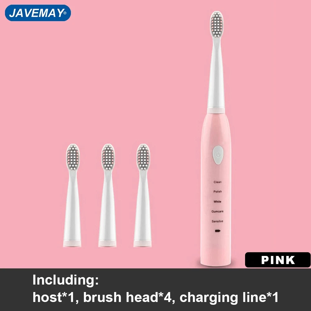 Powerful Ultrasonic Sonic Electric Toothbrush - Motionshop