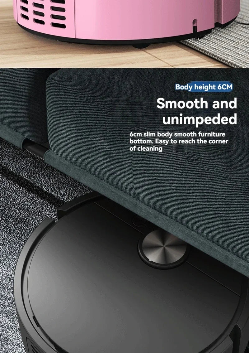Smart Robot Vacuum Cleaning Robot Mini Mopping Suction And Sweeping Integrated Fully Automatic Cleaning Sweeping Robot