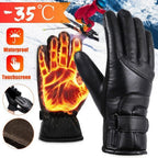 Winter Electric Warming Gloves Thermal Heated Gloves USB Heated Gloves