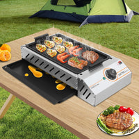 2500W BBQ Grill, Electric Barbecue Grill, Adjustable Temp Electric Griller