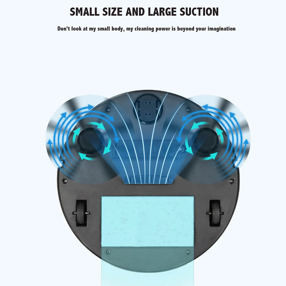 NEW 3 In 1 Smart Sweeping Robot Home Mini Sweeper Vacuum Cleaner Sweeping Robots For Home Use
