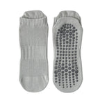 Yoga slipper Socks Men Cotton Thin Silicone Non-slip Grip Pilates Low-ankle Sock