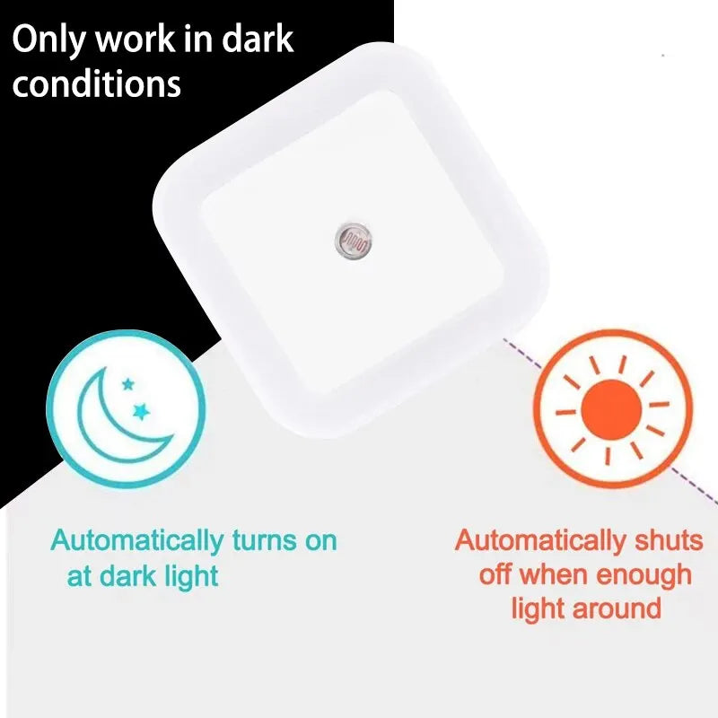 Kabellose LED-Mini-Nachtlichter