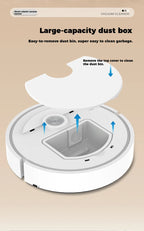 Robot Vacuum, Sweeping and Mopping Integrate, Fully Automatic Mini Intelligent Vacuum Cleaner - Household Cleaning