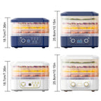 Fruit Jerky Maker 220V Temperature Adjustable 0-70 Degree Meat Food Dehydrator Machine for Fruits Meat Vegetables Candy & Snacks