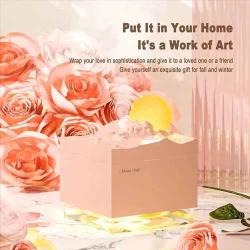 Aroma Diffuser Cool Mist Humidifier LED Moon Lamp Essential Oil Aroma