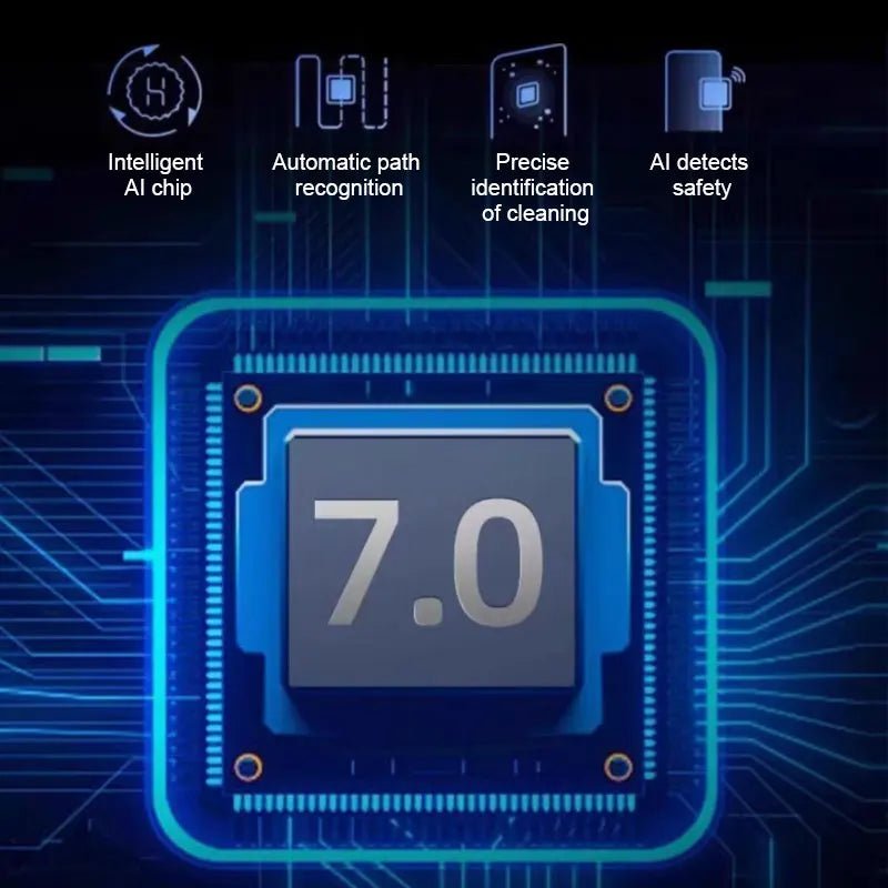 Window Vacuum Robot Cleaner, 4-Way Spray, Updated Laser,Glass Wall Washing