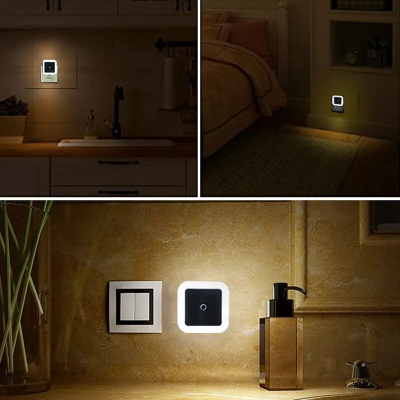 Kabellose LED-Mini-Nachtlichter