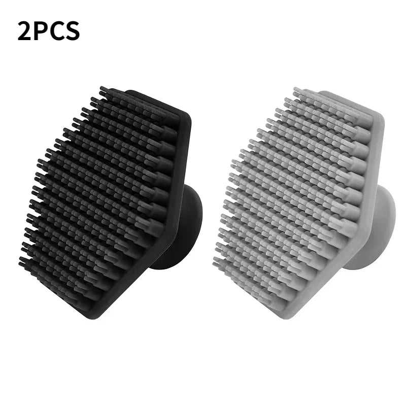 Men Facial Cleaning Brush Scrubber Silicone Miniature Face Deep Clean Shave Massage Face Scrub Brush Face Cleaner - Motionshop