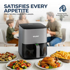1450W 5L Air Fryer Healthy Airfryer for Baby & Family Perfect for Baby Weaning & Family Meals