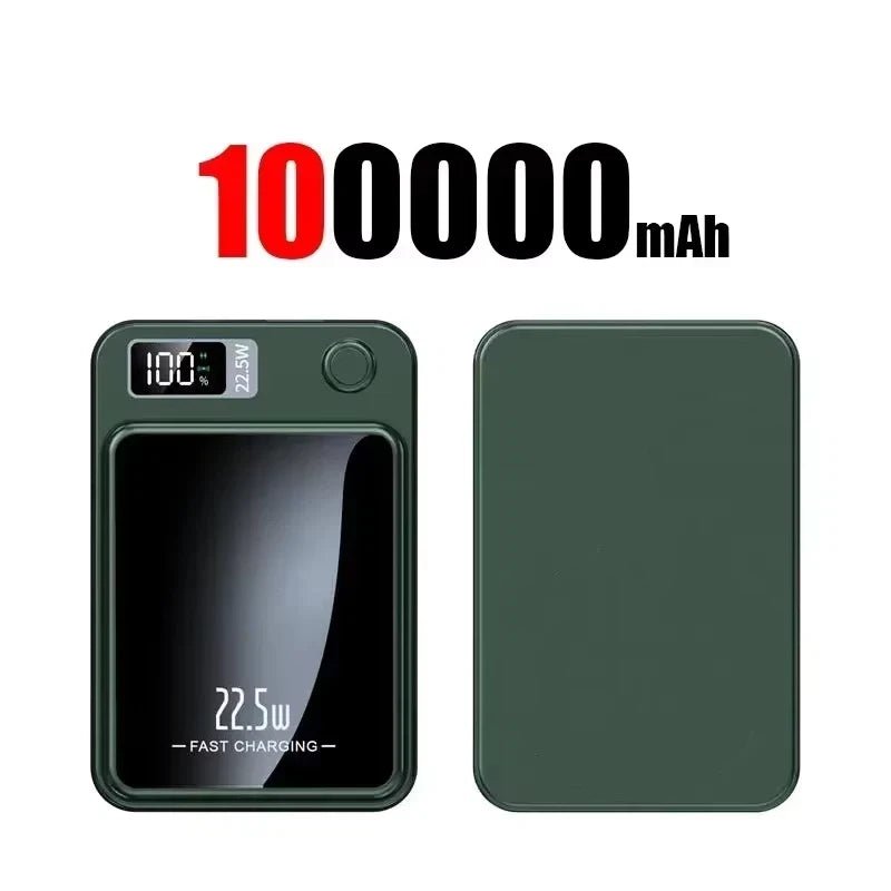 Wireless Power Bank Magnetic 500000mAh 22.5W Fast Charging External Battery Charger For Huawei Samsung iPhone PD 20W Universal