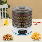 Food Dehydrator 5 Tiers 350W High-power Temperature-controlled Electric Food Dryers for Dried Fruits Vegetables or Meat