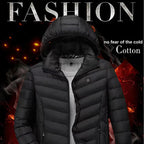 USB Electric Self Heating Jacket Winter Coat Warm Clothing 2-21 Areas