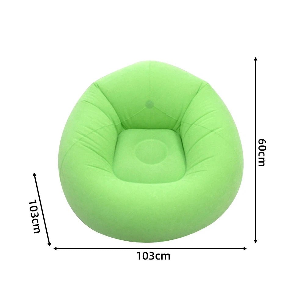 Inflatable Lazy Sofa Folding Portable Pvc Inflatable Air Chair for Living Room