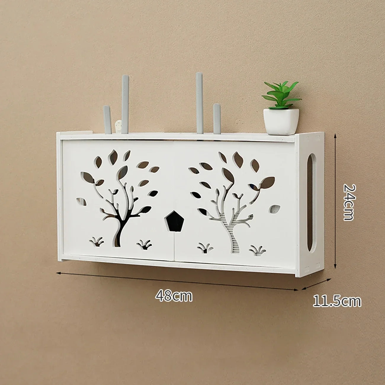 Wireless Wifi Router Shelf And Storage Box - Motionshop