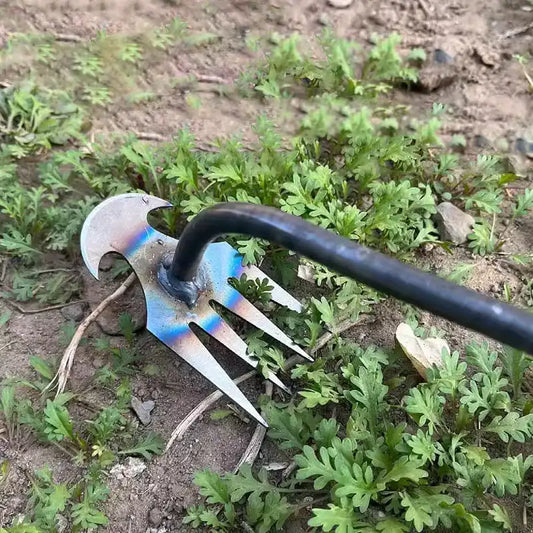 Manganese Steel Garden Weeder – Root & Soil Removal Tool - Motionshop