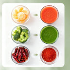 300W Fruit juicer home blender Multifunctional mixer with glass cup Compact Smoothie & Food Processing Blender Five-speed