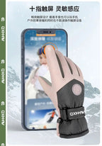 Winter Gloves for Men and Women To Keep Warm and Cold-proof Electric Vehicles Outdoor Rain-proof Ski Gloves for Men's Riding