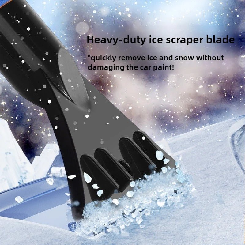 2 - in - 1 - car snow brush and ice scraper with ergonomic foam grip - Motionshop