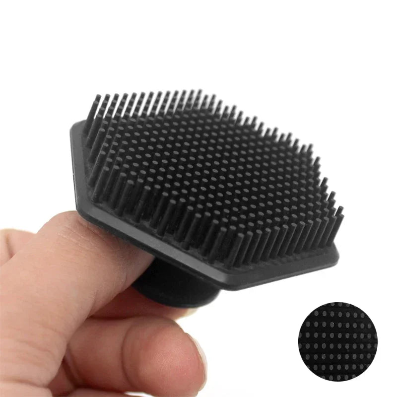 Men Facial Cleaning Brush Scrubber Silicone Miniature Face Deep Clean Shave Massage Face Scrub Brush Face Cleaner - Motionshop