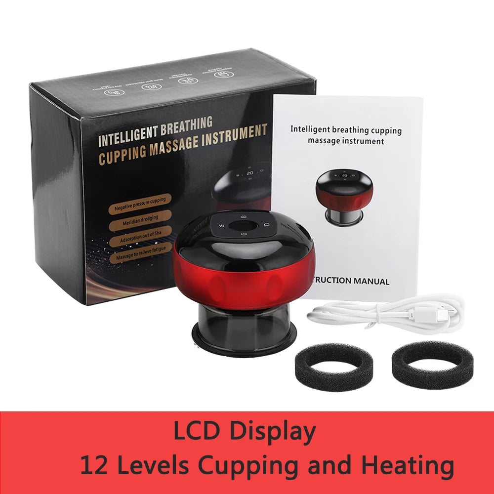Intelligent Vacuum Cupping Massage Device Health Guasha Cans