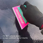 Rubber Water Squeegee Car Ice scraper & Snow Shovel