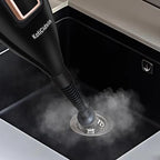 Steam vacuum cleaner -12 in 1 - 1250W - 330 ml-eliminates viruses and bacteria