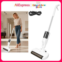 3-in-1 Cordless Floor Cleaning Machine - Electric Scrubber Vacuum Mop with Blue Light Sterilization for Home Kitchen Bathroom