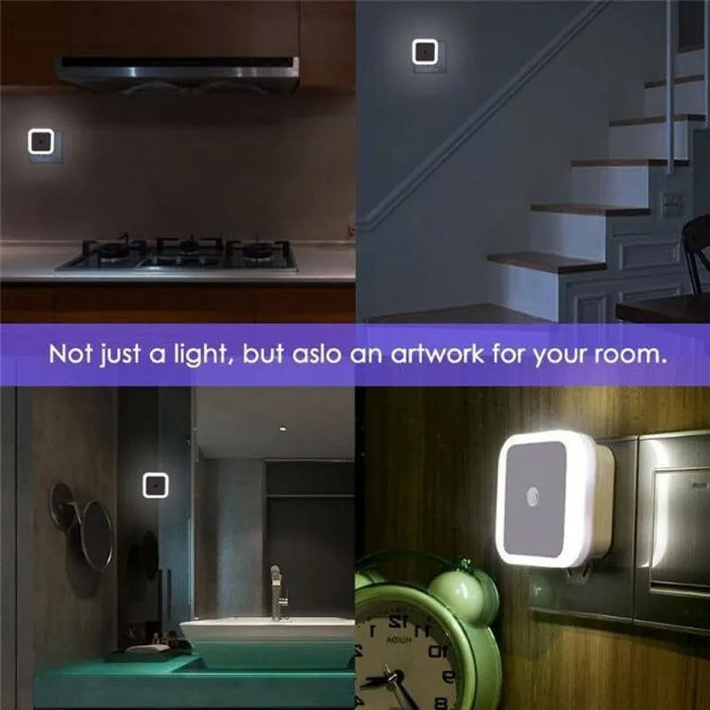 Kabellose LED-Mini-Nachtlichter