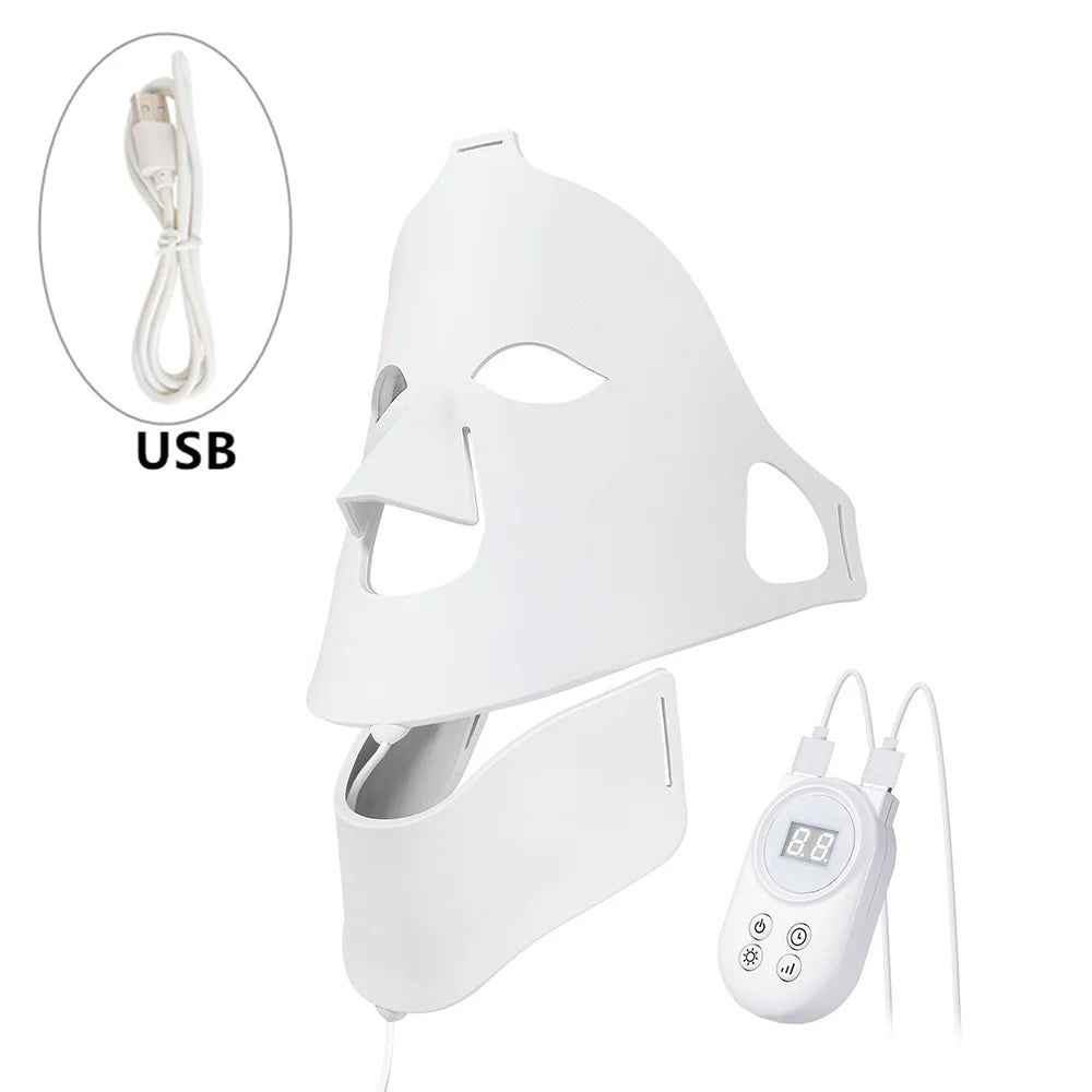 LumaSkin™ LED Silicone Face Mask - Motionshop