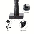 1Pc 23.62inch Colorful Butterfly Artificial Birch Tree Lights