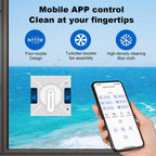 Window Vacuum Robot Cleaner, 4-Way Spray, Updated Laser,Glass Wall Washing