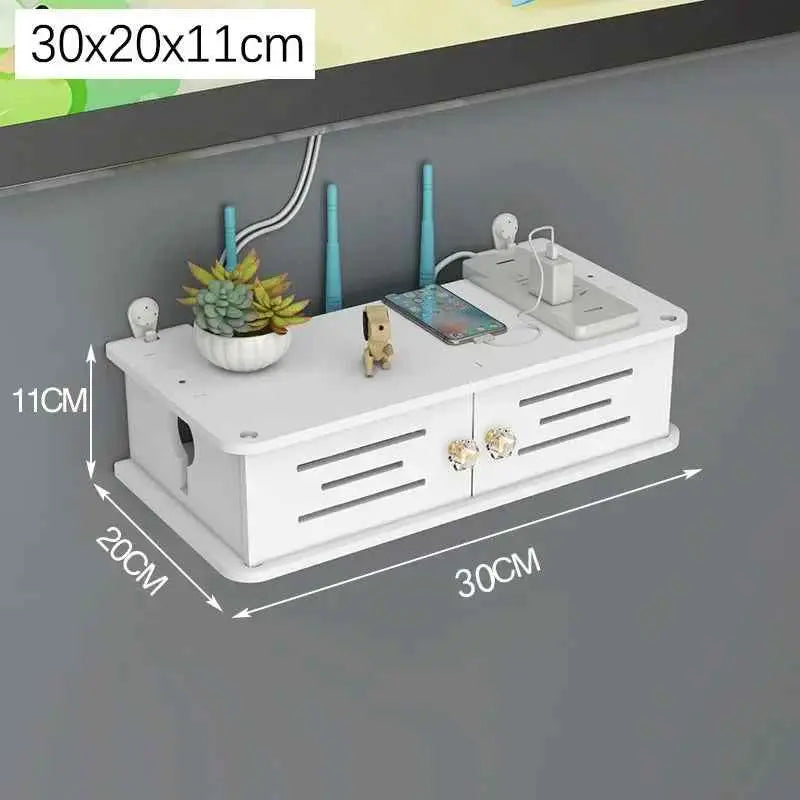 Wireless Wifi Router Shelf And Storage Box