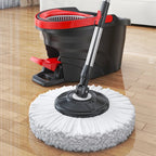 Complete Mop Set for Removing Buckets, Rotary Twist Design with an Easy Start Removal System