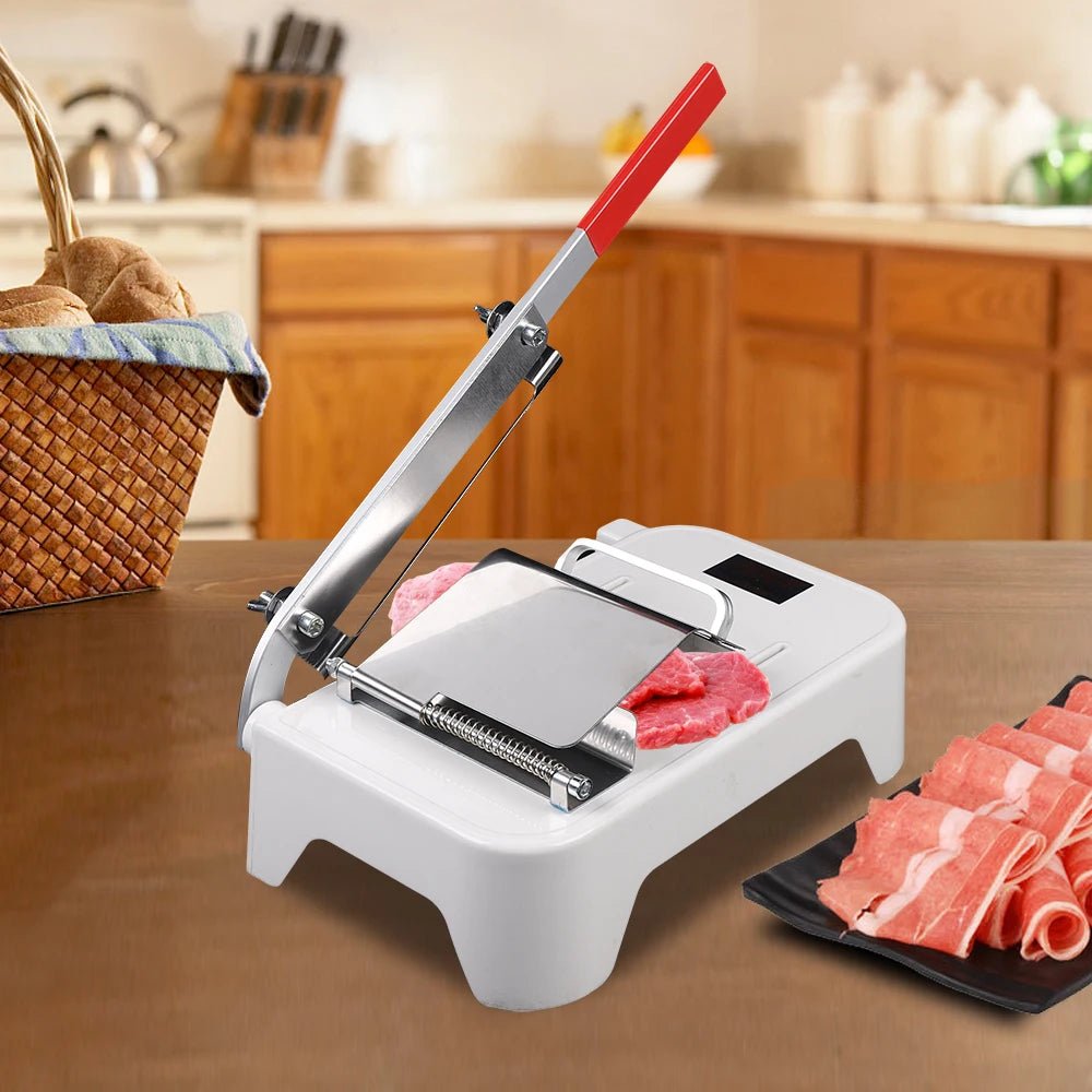 Frozen Meat Slicer,Roll Cutter,Multifunctional Food Slicing Machine