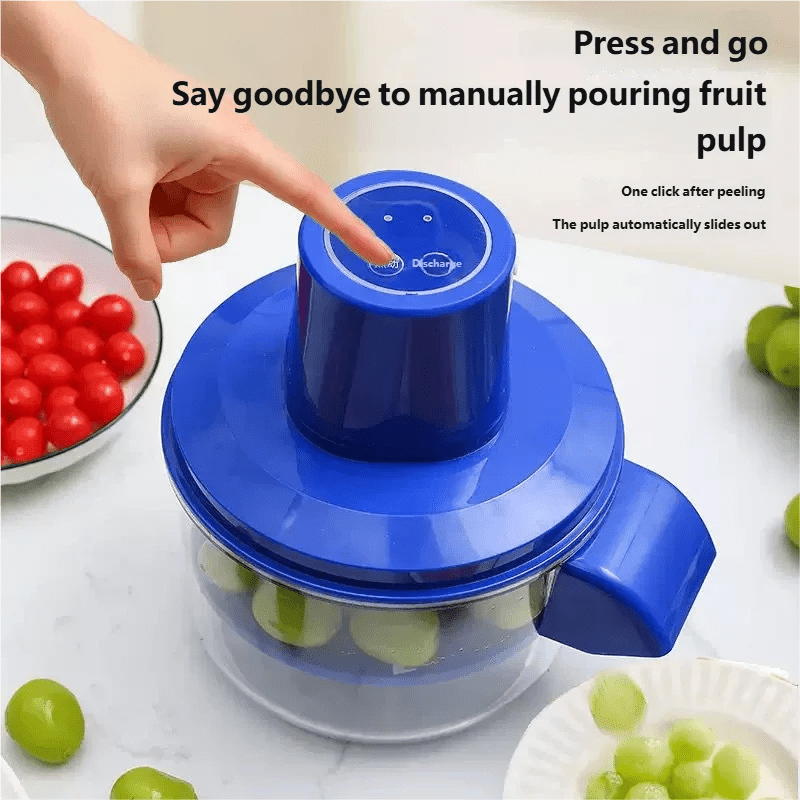 Electric Automatic Fruit Peeler for Grape Cherry Tomato - Effortless Kitchen Smart Gadgets for Fruit Skin Removal