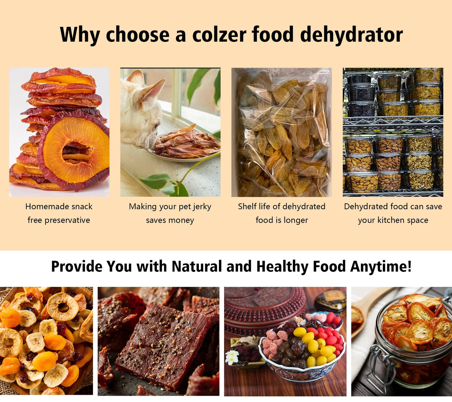 220V 110V Dry Fruit Machine Food Dehydration Dryer Fruit Dryer Commercial Stainless Steel Food Dryer Dried Vegetables Pet Snacks Motionshop