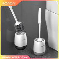 Silicone Toilet Brush Cleaner Brush Wall Floor Bathtubs And Accessories Cleaning Tools Cleanliness Bathroom Accessories - Motionshop