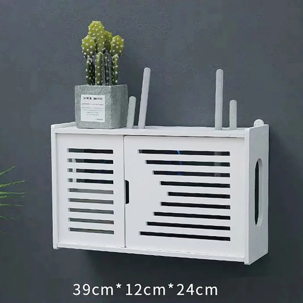 Wireless Wifi Router Shelf And Storage Box - Motionshop