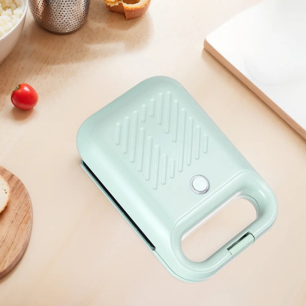 Electric Sandwich Maker Bread Presser with Non-Stick Coating Home Toaster Breakfast Making Machine Kitchen Egg Meat Omelette Pan Motionshop