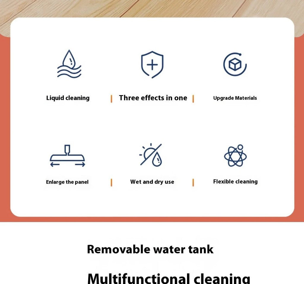 Large Household Spray Mop With Replaceable Microfiber Pad For Wet And Dry Cleaning Microfiber Pads Rotating Spray Mop Broom