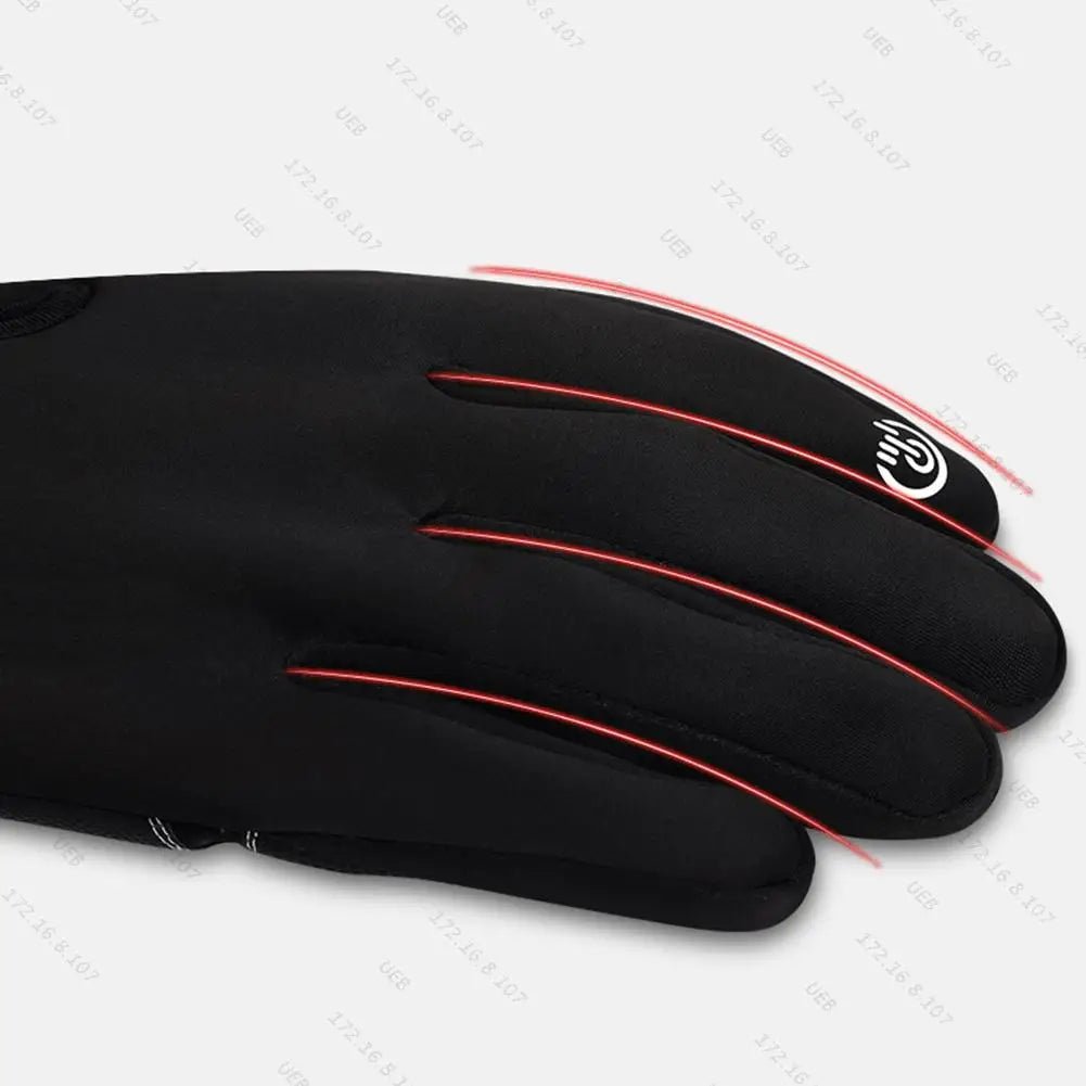 Electric Heated Gloves Winter Warm Ski Gloves Winte Hand Warmer USB Touch Screen Moto Anti-Slip Glove For Outdoor Hiking Skiing