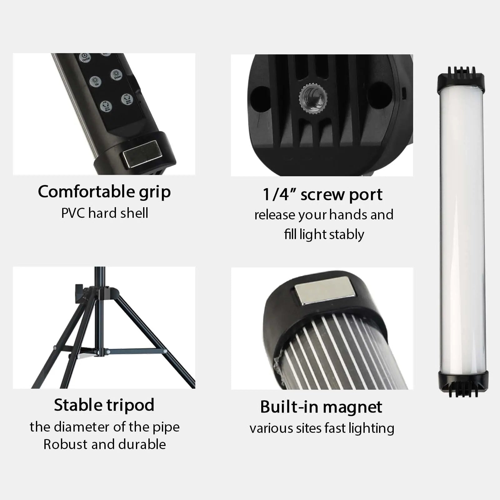 Portable Lighting Handheld LED Fill Light Stick - Motionshop