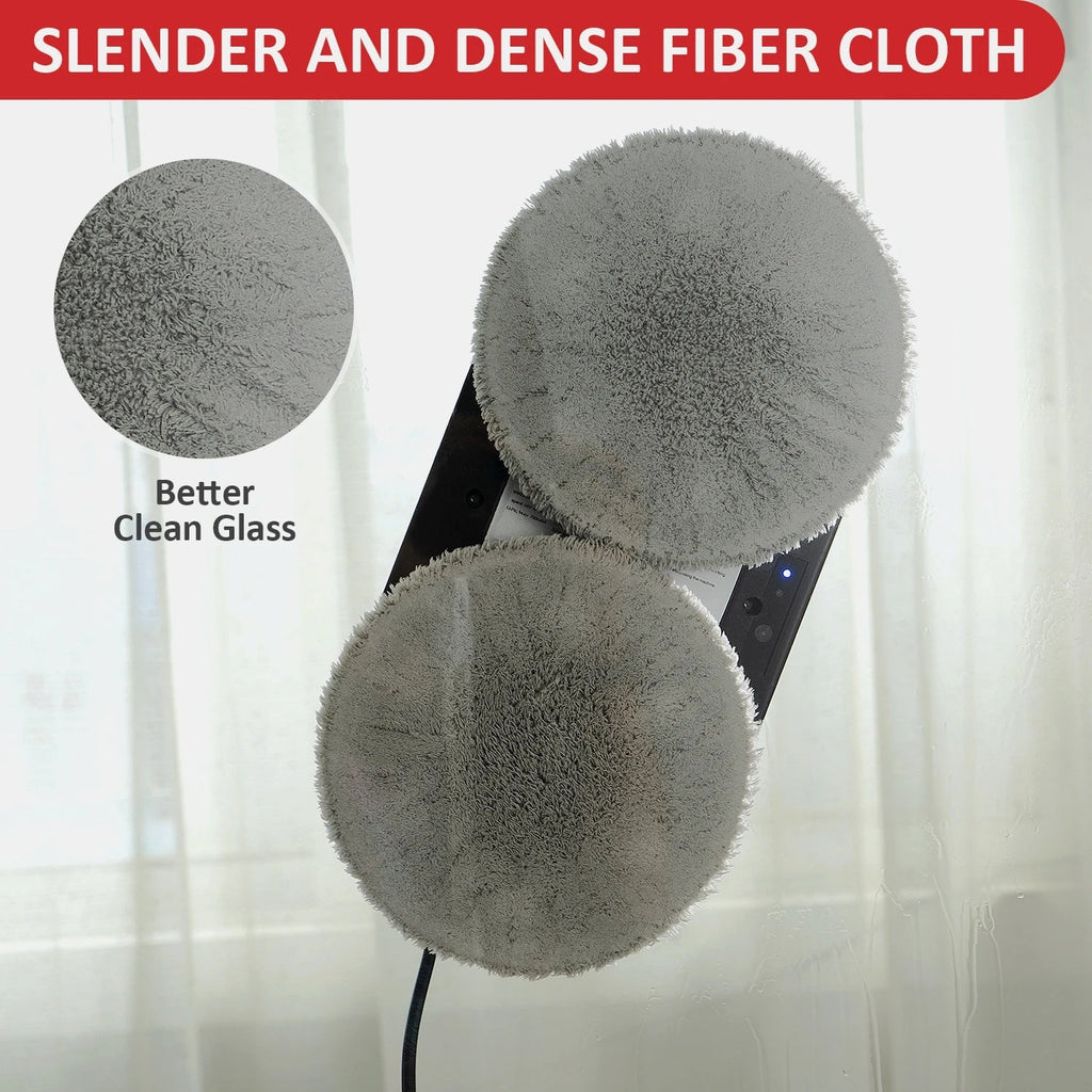 6000Pa Household window robot vacuum cleaner automatic water spray cleaning remote control electric window wiper glass wiper