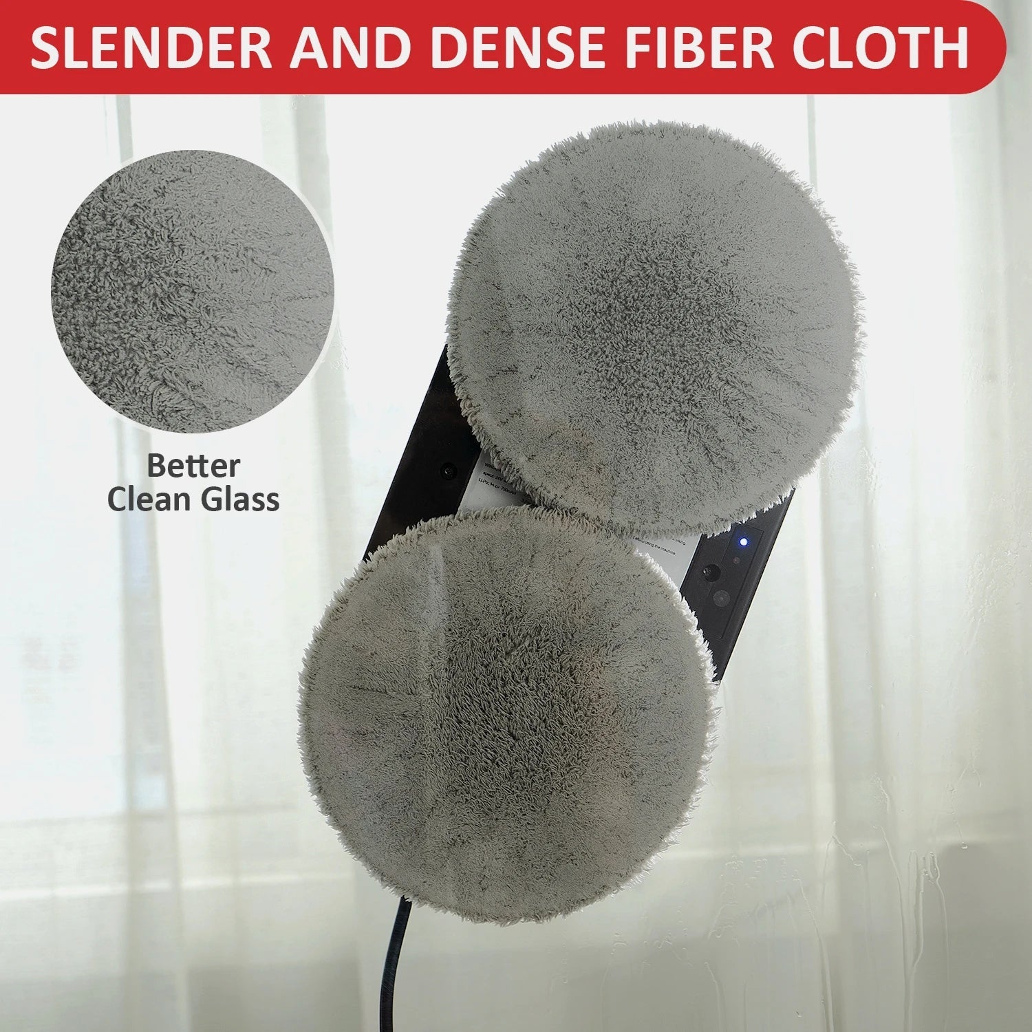 6000Pa Household window robot vacuum cleaner automatic water spray cleaning remote control electric window wiper glass wiper