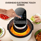 Household Touch Screen Air Fryer Multi-function Intelligent Oil-free Electric Fryer