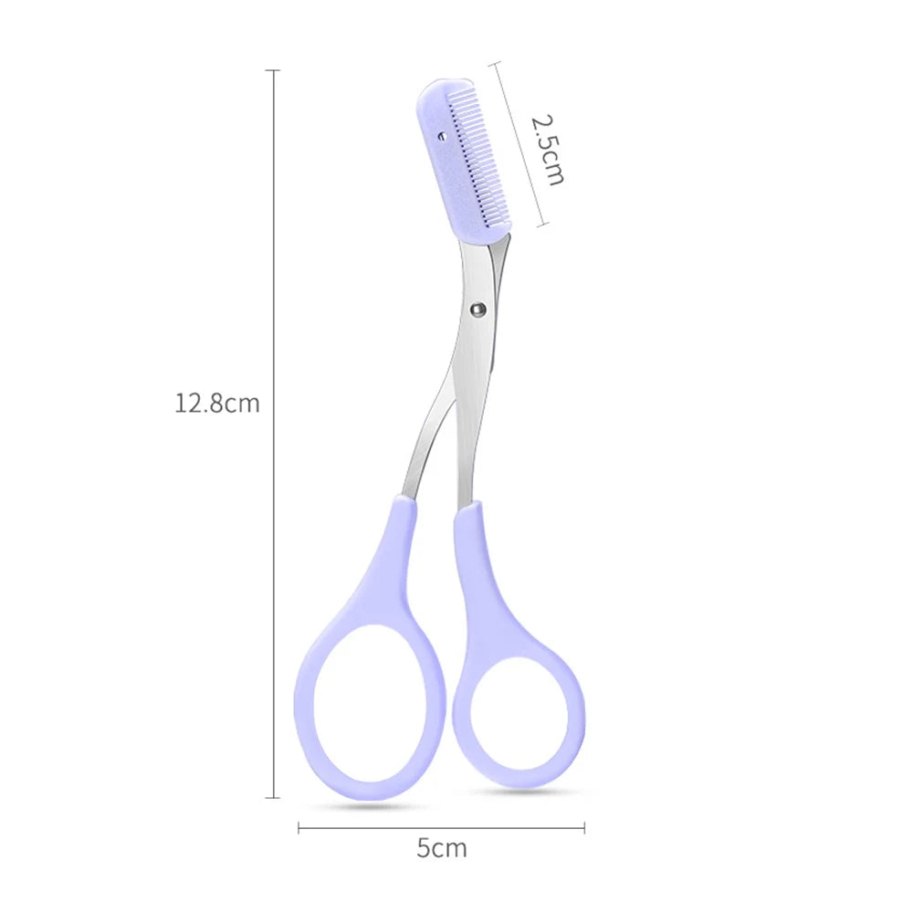 Eyebrow Razor & Scissor Set – Precision Trimming for Women - Motionshop