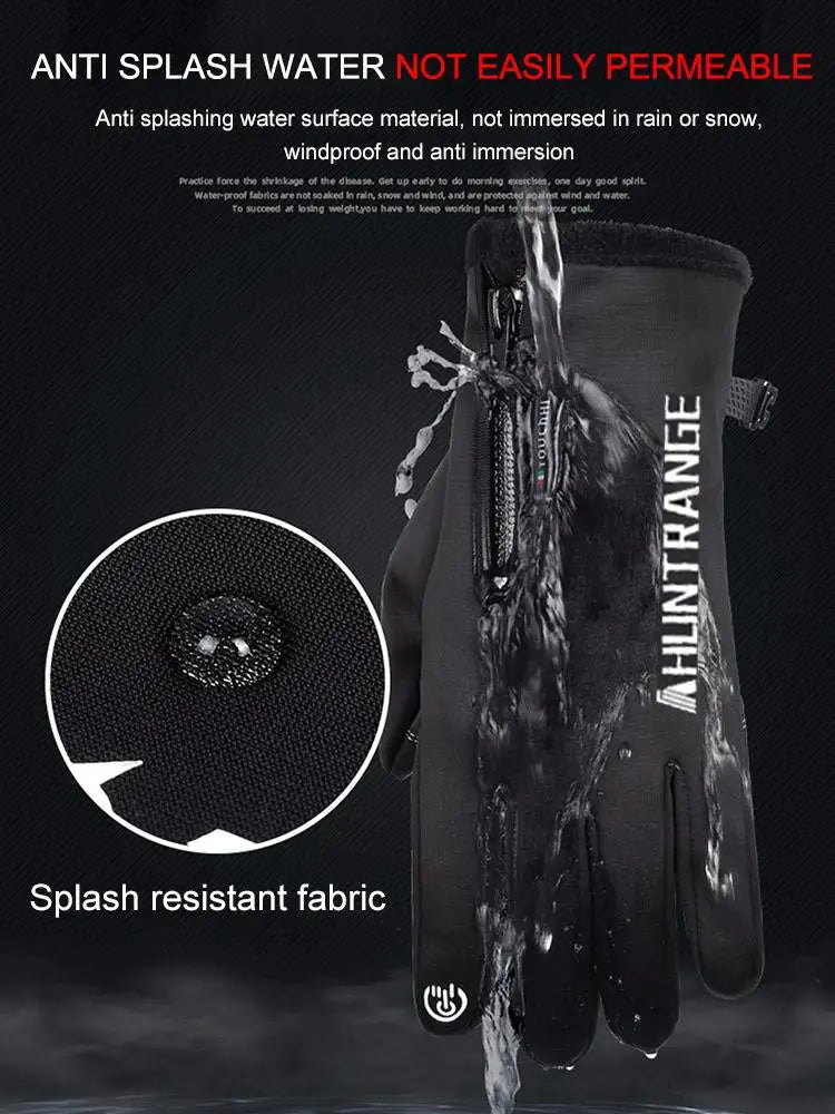 Electric Heated Gloves Winter Warm Ski Gloves Winte Hand Warmer USB Touch Screen Moto Anti-Slip Glove For Outdoor Hiking Skiing