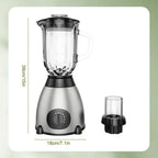 300W Fruit juicer home blender Multifunctional mixer with glass cup Compact Smoothie & Food Processing Blender Five-speed