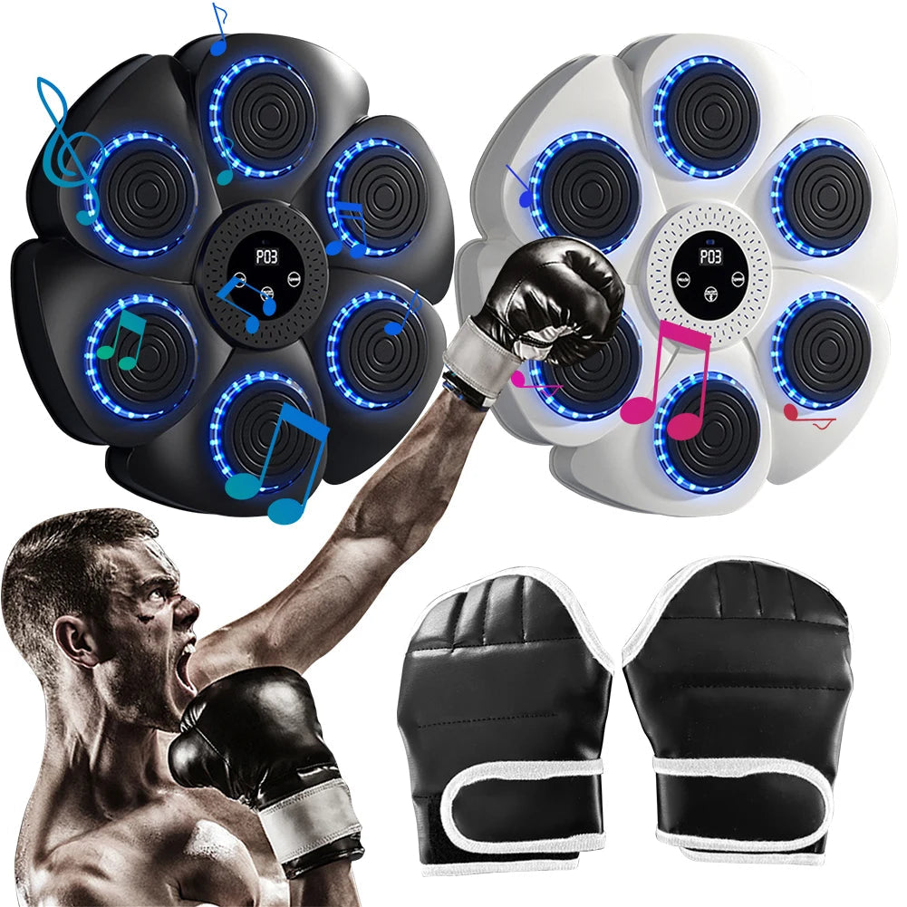 New Smart Music Boxing Machine Adult/Children Sports Fitness Boxing Trainer Home Exercise Response Training Boxing Wall Target Motionshop